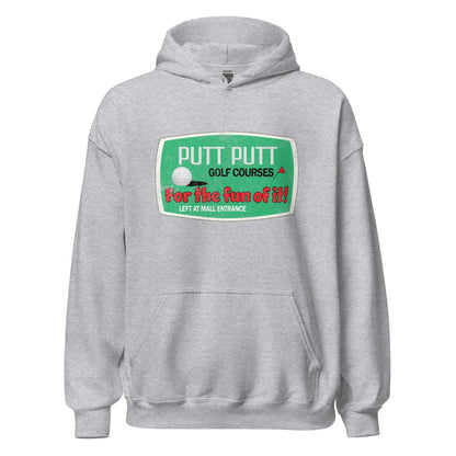 Putt Putt Hoodie - Brockton, MA | Vintage Mens & Womens Graphic Sweatshirt