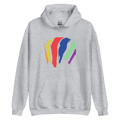 Rainbow Swash Hoodie - Dorchester, MA | Mens & Womens Graphic Sweatshirt