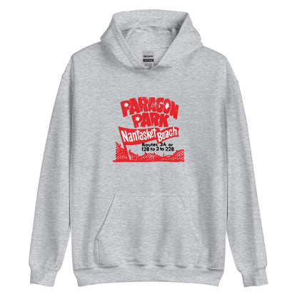 Paragon Park Hoodie - Nastasket Beach, Hull MA | Vintage Amusement Park Sweatshirt