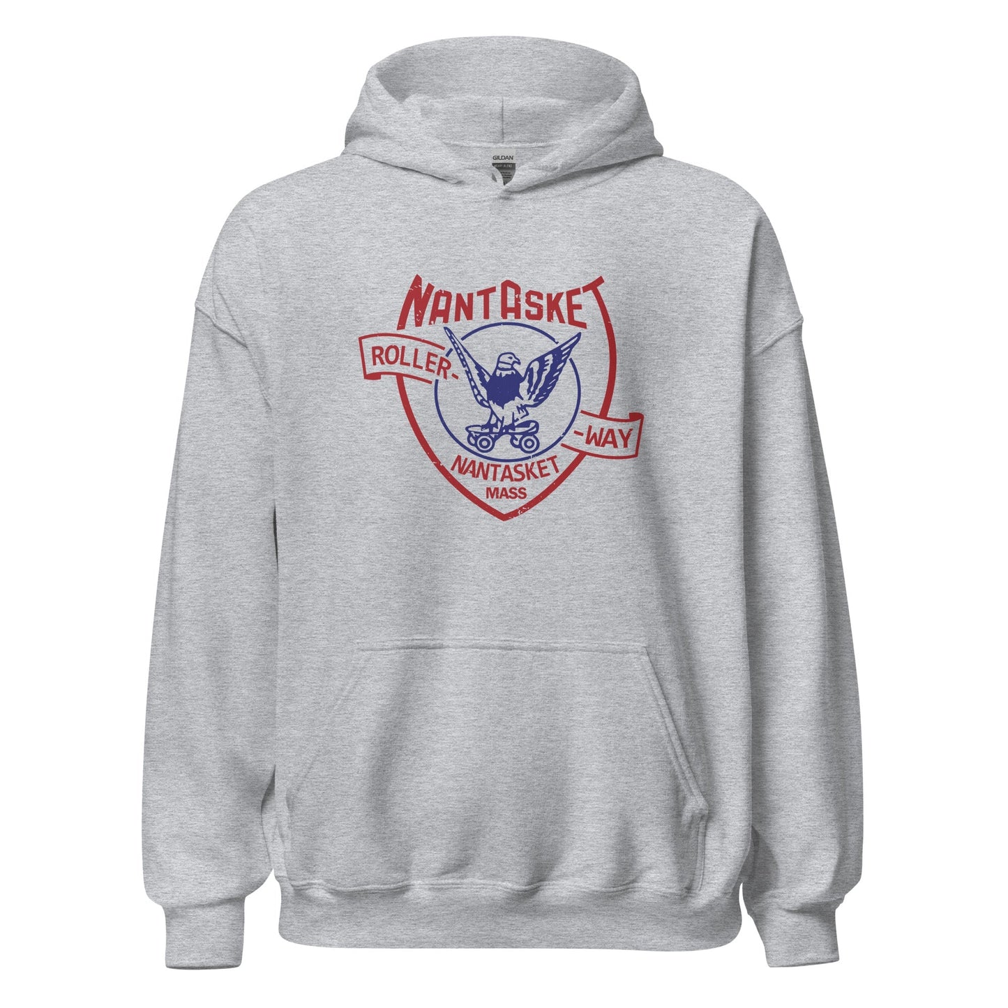 Nantasket Rolleway Vintage Hoodie | Retro Roller Skating Rink Sweatshirt