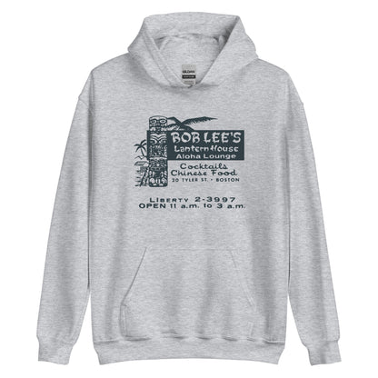 Bob Lee's Islander Hoodie - Boston, MA | Retro Tiki Bar Lounge Sweatshirt