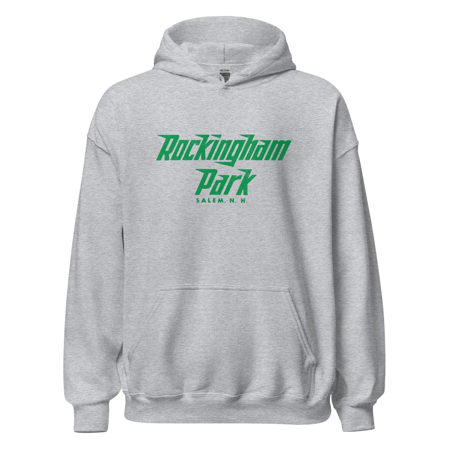 Rockingham Park Hoodie - Salem, NH | Retro Horse Racing Sweatshirt