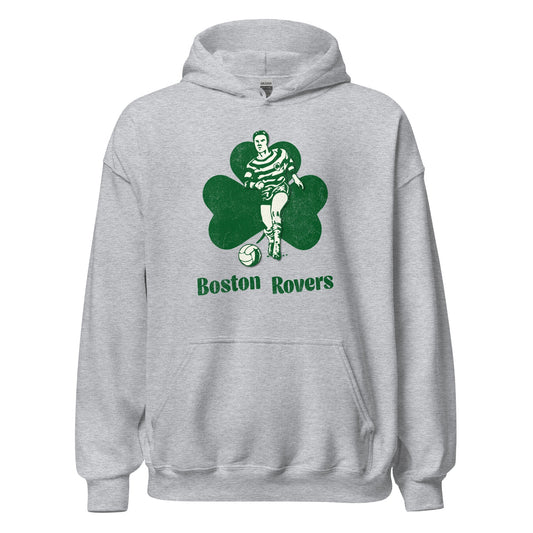 Boston Shamrock Rovers Hoodie | Retro 1960s Pro Soccer Throwback Sweatshirt