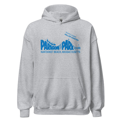 Paragon Park Hoodie - Nastasket Beach, Hull MA | Vintage Amusement Park Sweatshirt