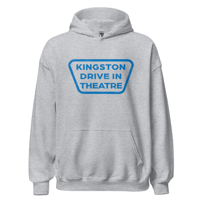 Kingston Drive-In Theatre Hoodie - Kingston, MA | Retro Movie Theatre Sweatshirt