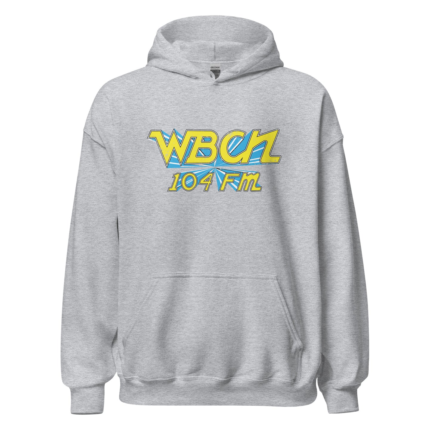 WBCN Retro Radio Hoodie - Boston, MA | Mens & Womens Vintage Sweatshirt