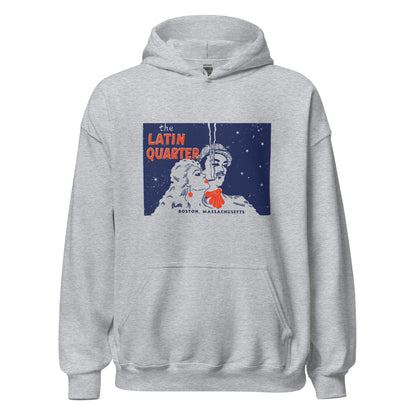 The Latin Quarter Hoodie - Boston, MA | Retro 40s Boston Nightclub Sweatshirt