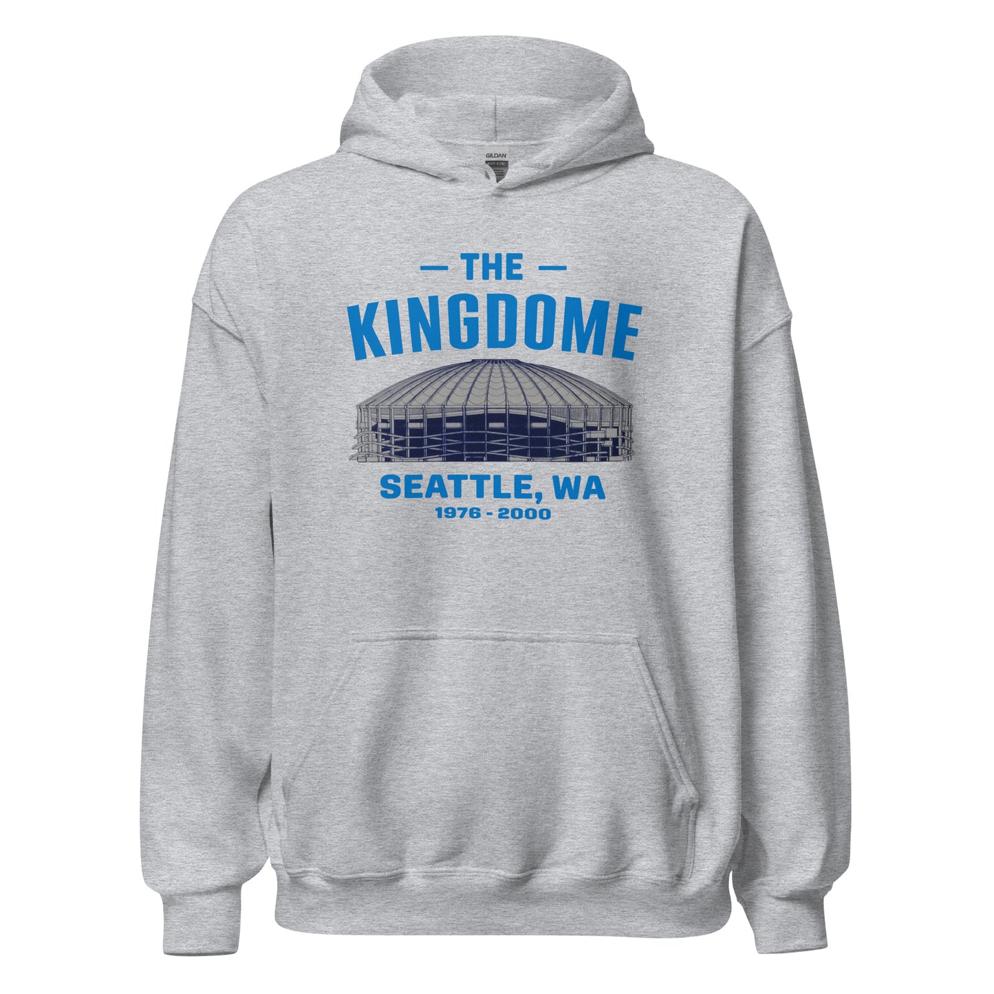 Kingdome Hoodie - Seattle, WA | Retro Baseball Stadium Sweatshirt