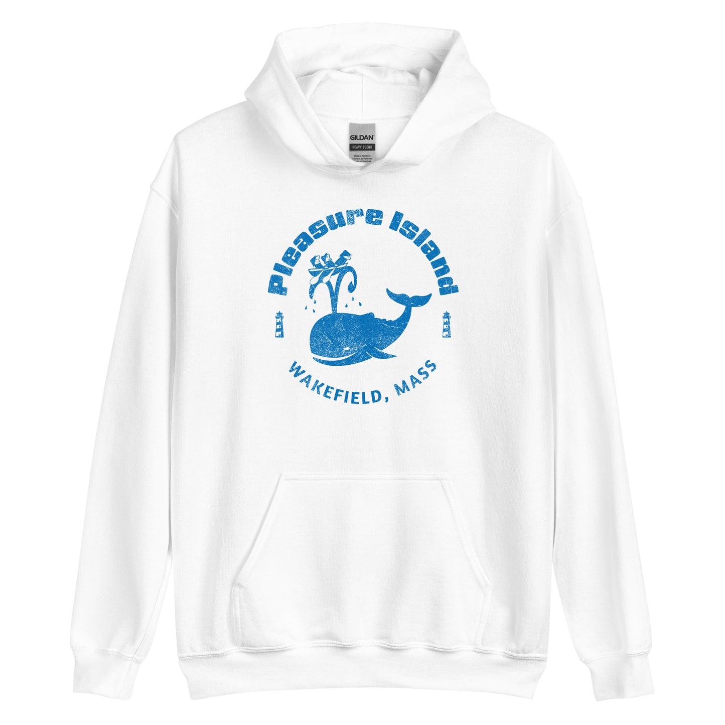 Pleasure Island Hoodie - Wakefield, MA | Old School Retro Amusement Park Sweatshirt