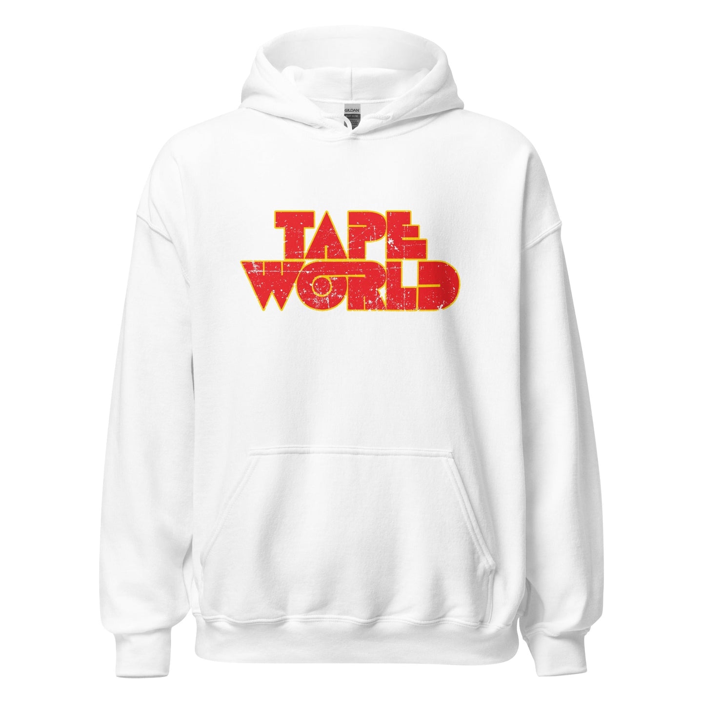 Tape World Retro Hoodie - Mens & Womens Vintage 1980s style Sweatshirt