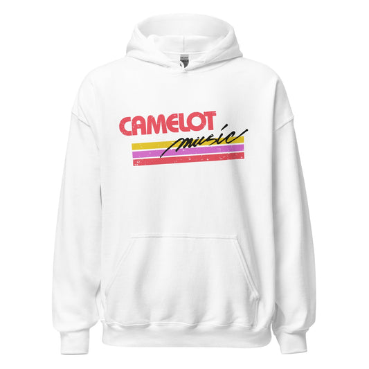 Camelot Music Vintage Hoodie - Retro Music Store Sweatshirt