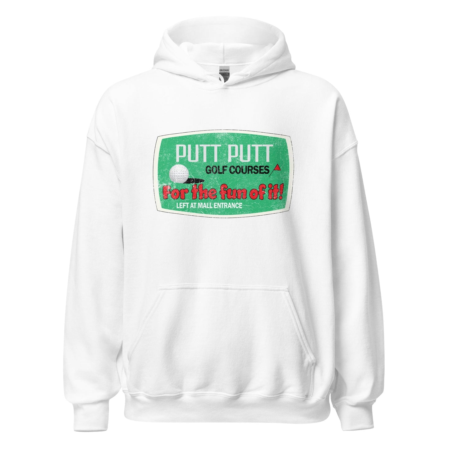 Putt Putt Hoodie - Brockton, MA | Vintage Mens & Womens Graphic Sweatshirt