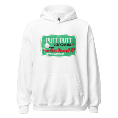 Putt Putt Hoodie - Brockton, MA | Vintage Mens & Womens Graphic Sweatshirt