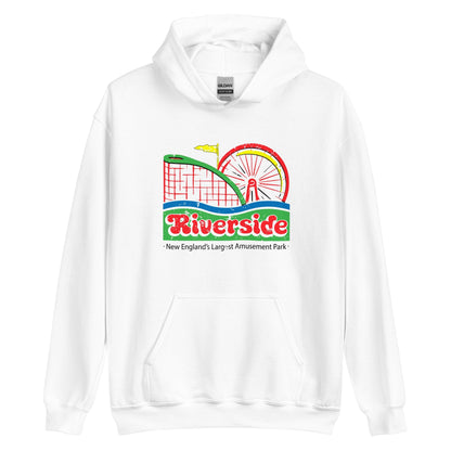 Riverside Amusement Park Hoodie - Agawam, MA | Vintage Graphic Sweatshirt