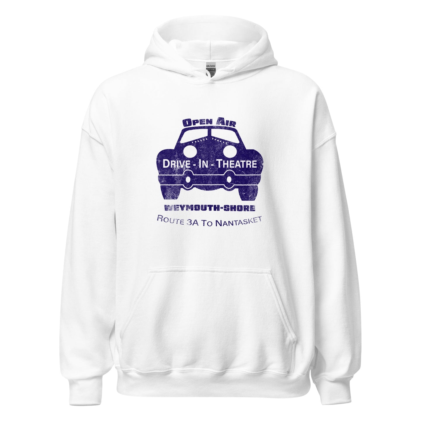 Weymouth Drive-In Hoodie - Retro Drive-In Vintage Sweatshirt