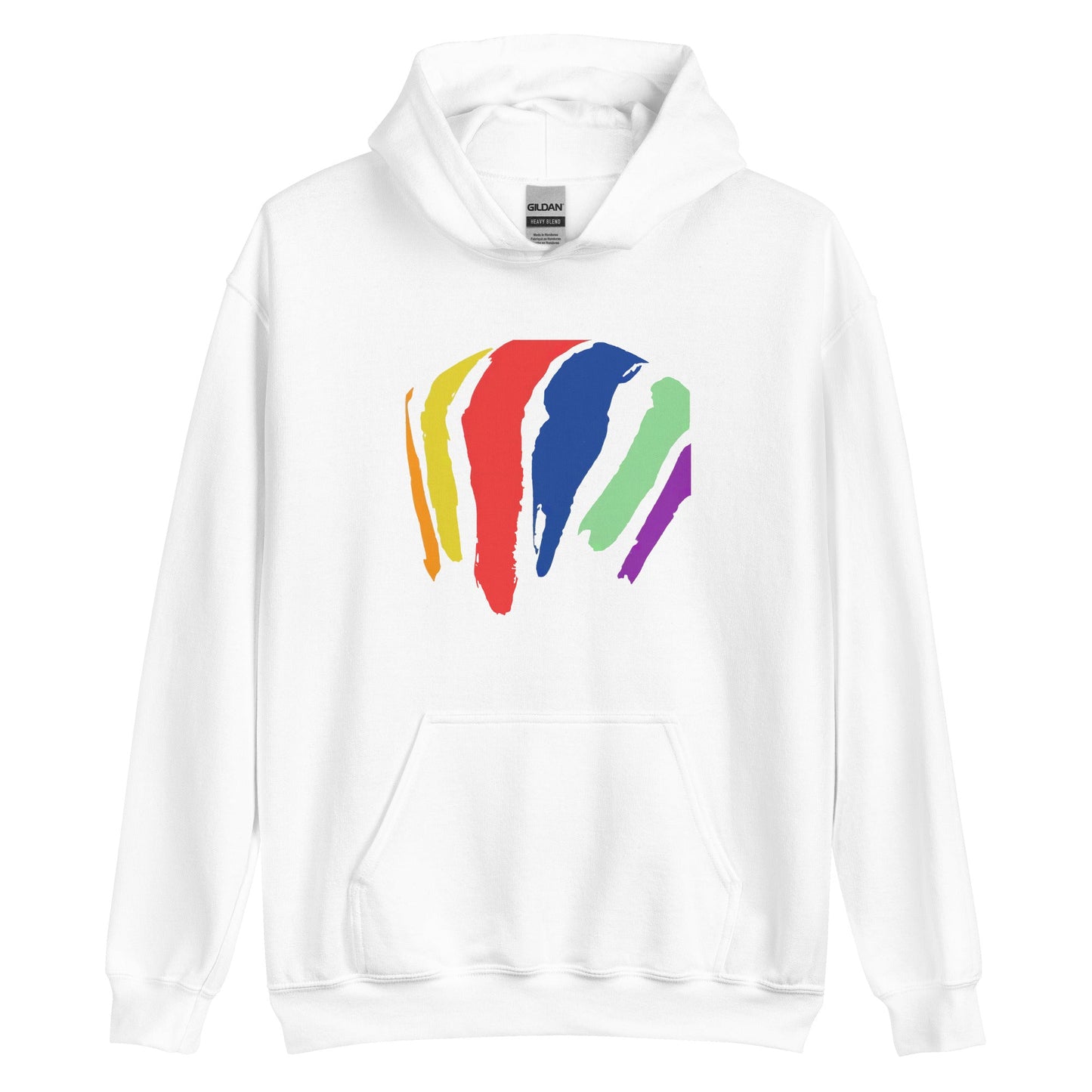 Rainbow Swash Hoodie - Dorchester, MA | Mens & Womens Graphic Sweatshirt