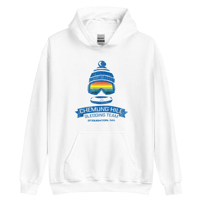 Chemung Hill Sledding Hoodie - Stoughton, MA | Mens & Womens Graphic Sweatshirt