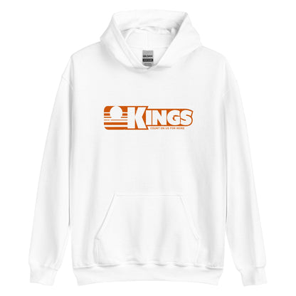 King's Department Store Retro Hoodie - Vintage Mens & Womens Graphic Sweatshirt