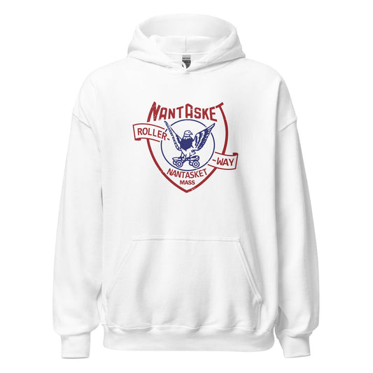 Nantasket Rolleway Vintage Hoodie | Retro Roller Skating Rink Sweatshirt