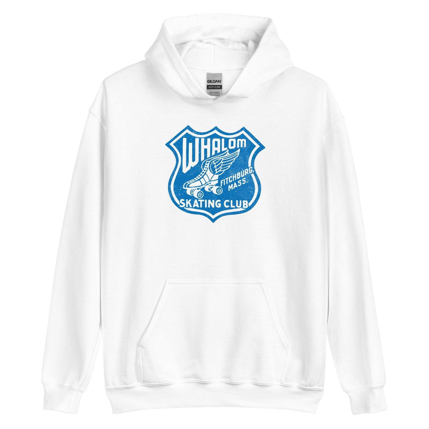 Whalom Skating Club Hoodie - Fitchburg, MA | Vintage Roller Skating Graphic Sweatshirt