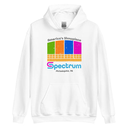 Spectrum Arena Hoodie - Philadelphia, PA | Retro 70s Sports & Music Venue Sweatshirt