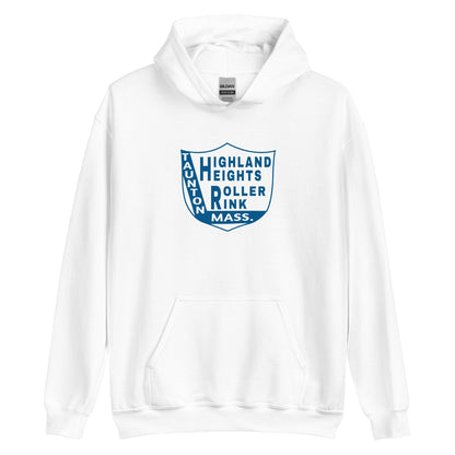 Highland Heights Roller Rink Hoodie - Taunton, MA | Retro Roller Skating Sweatshirt