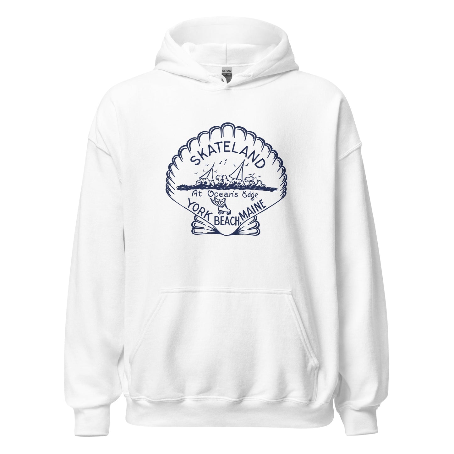 Skateland Hoodie - York Beach, ME | Retro Maine Roller Rink Sweatshirt