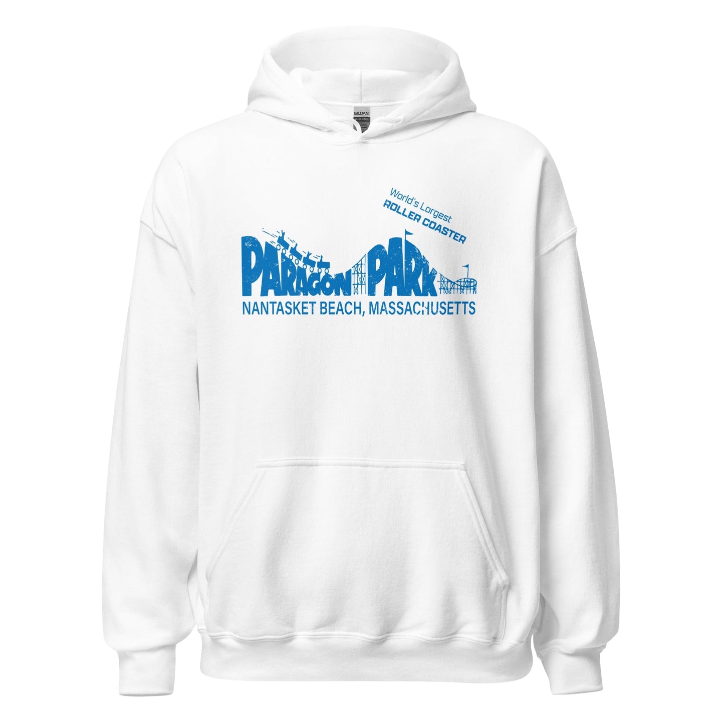 Paragon Park Hoodie - Nastasket Beach, Hull MA | Vintage Amusement Park Sweatshirt