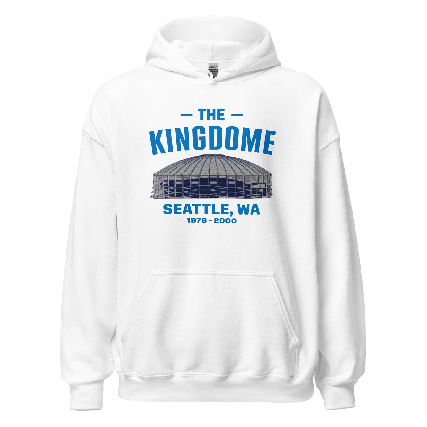 Kingdome Hoodie - Seattle, WA | Retro Baseball Stadium Sweatshirt