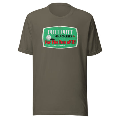 Putt Putt T-Shirt - Brockton, MA | Retro Mini Golf Vintage Tee