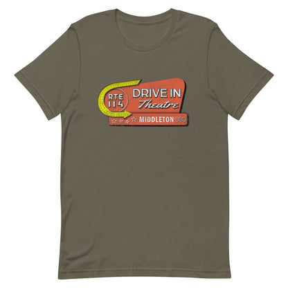 Middleton Rt 114 Drive-In T-Shirt - Middleton, MA | Retro Drive-In Tee