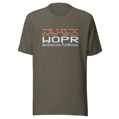 War Games T-Shirt | WOPR Joshua Classic Funny 80s Movie Tee