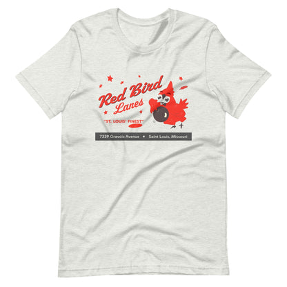 Red Bird Lanes T-Shirt - St Louis, MO | Retro Bowling alley Tee