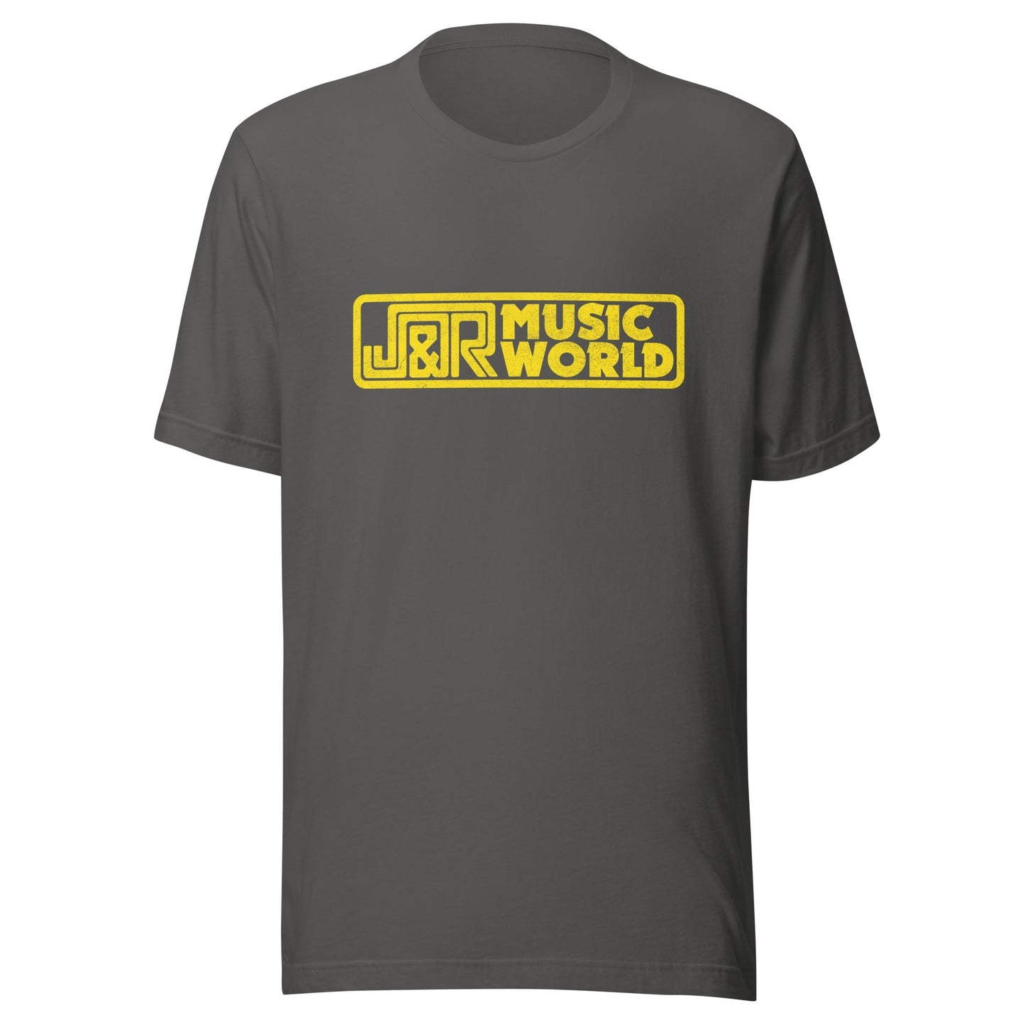 J&R Music World T-Shirt | Old School NYC Record Store Throwback Tee