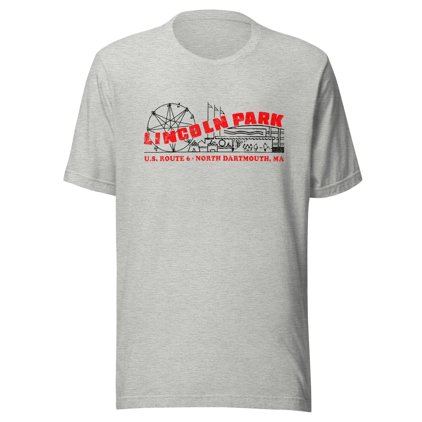 Lincoln Park Retro Amusement Park T Shirt - North Dartmouth, MA