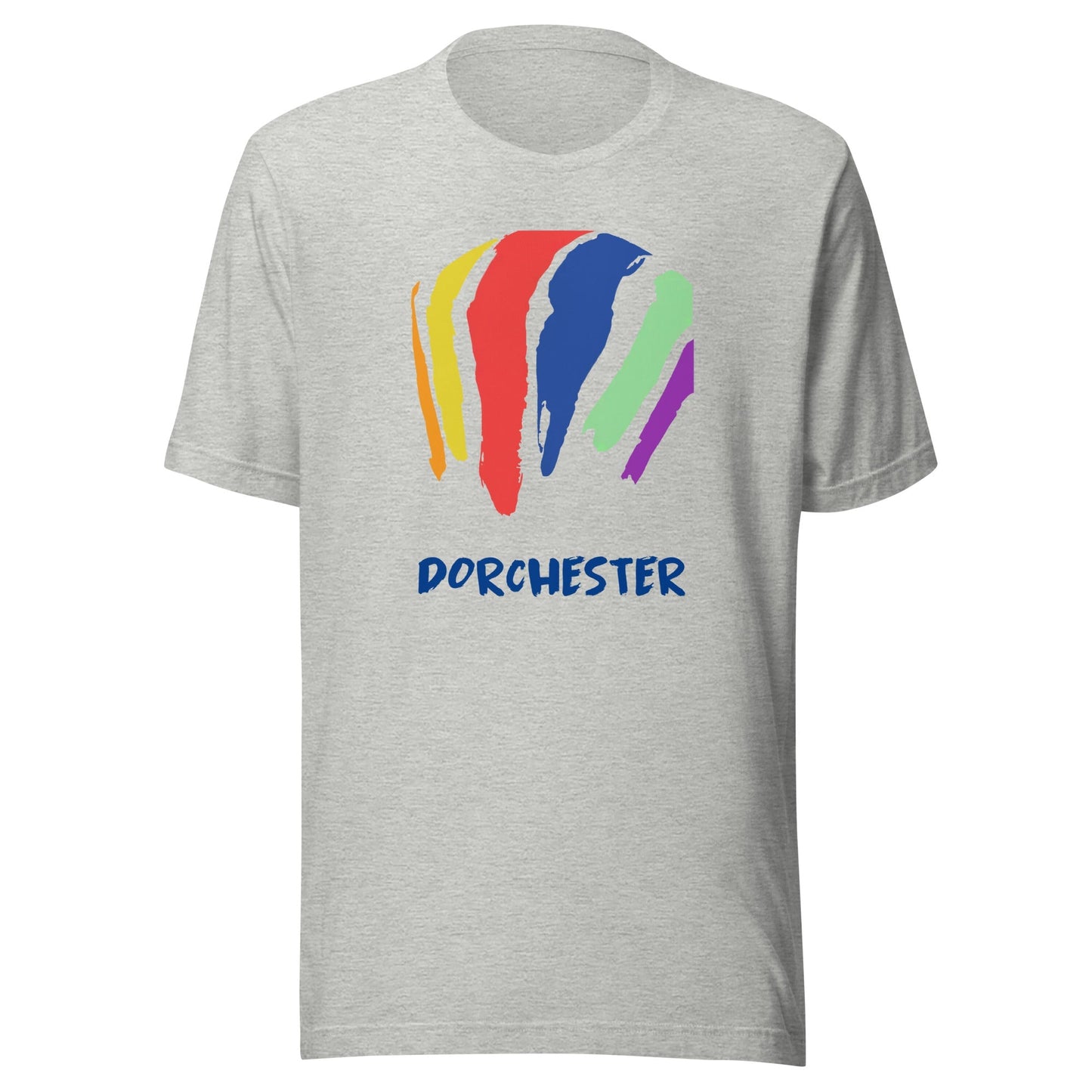 Dorchester Rainbow Swash T Shirt - Boston, MA | Gas Tanks