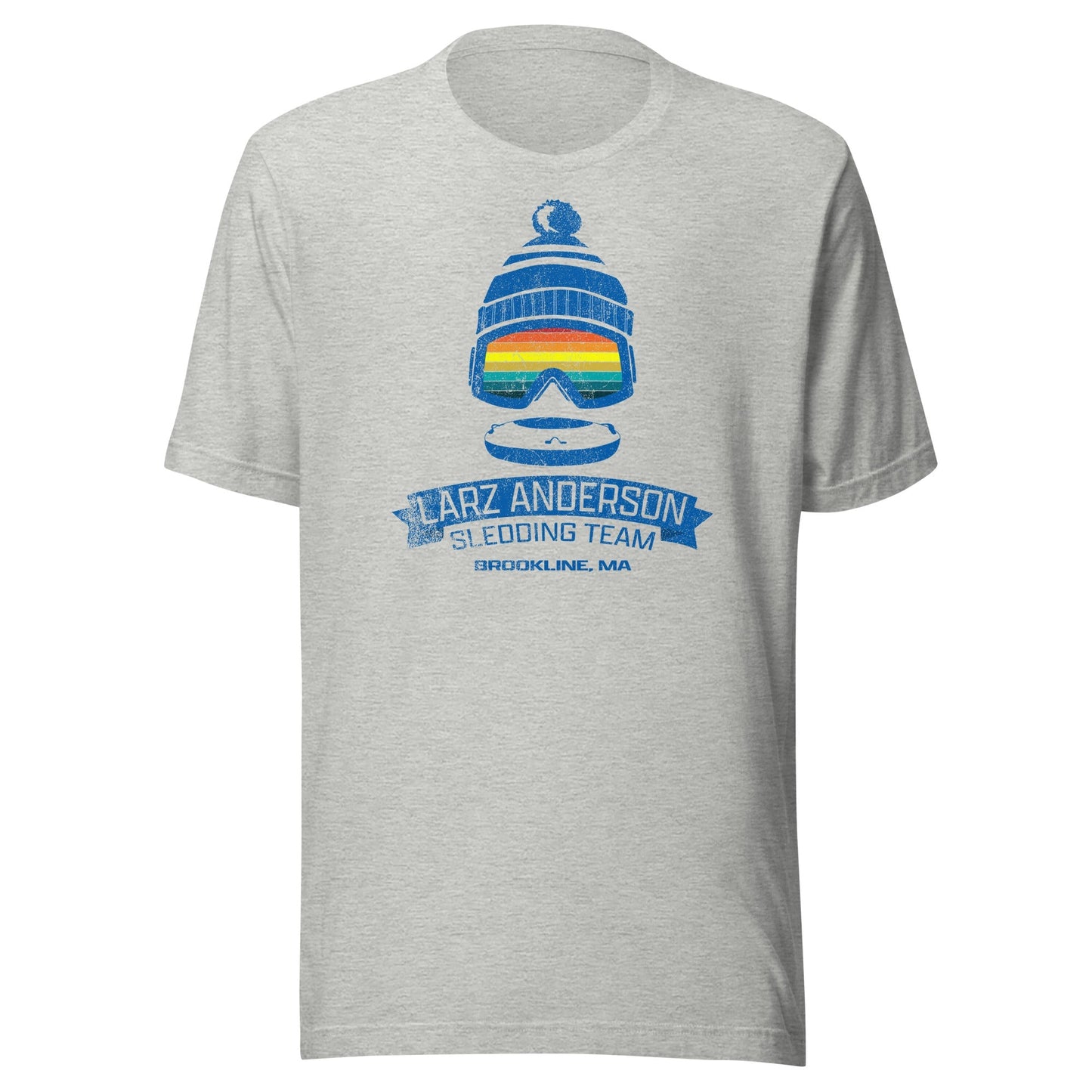 Larz Anderson Sledding T-Shirt - Brookline, MA