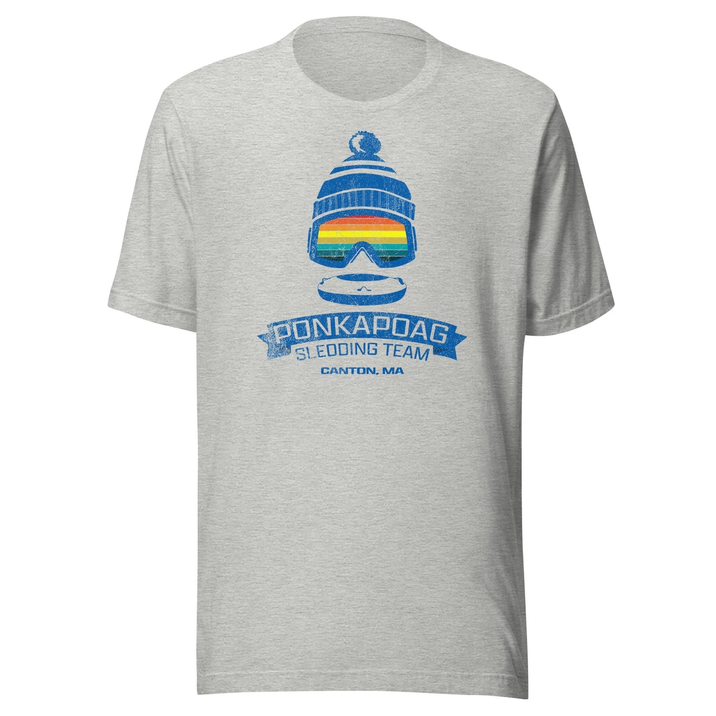 Ponkapoag Sledding T-Shirt - Canton, MA