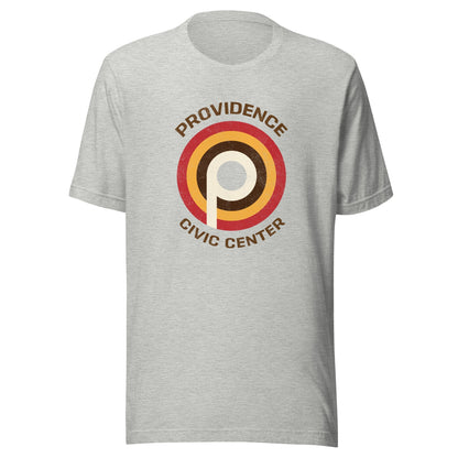 Providence Civic Center T-Shirt - Retro 1970s Rhode Island Tee