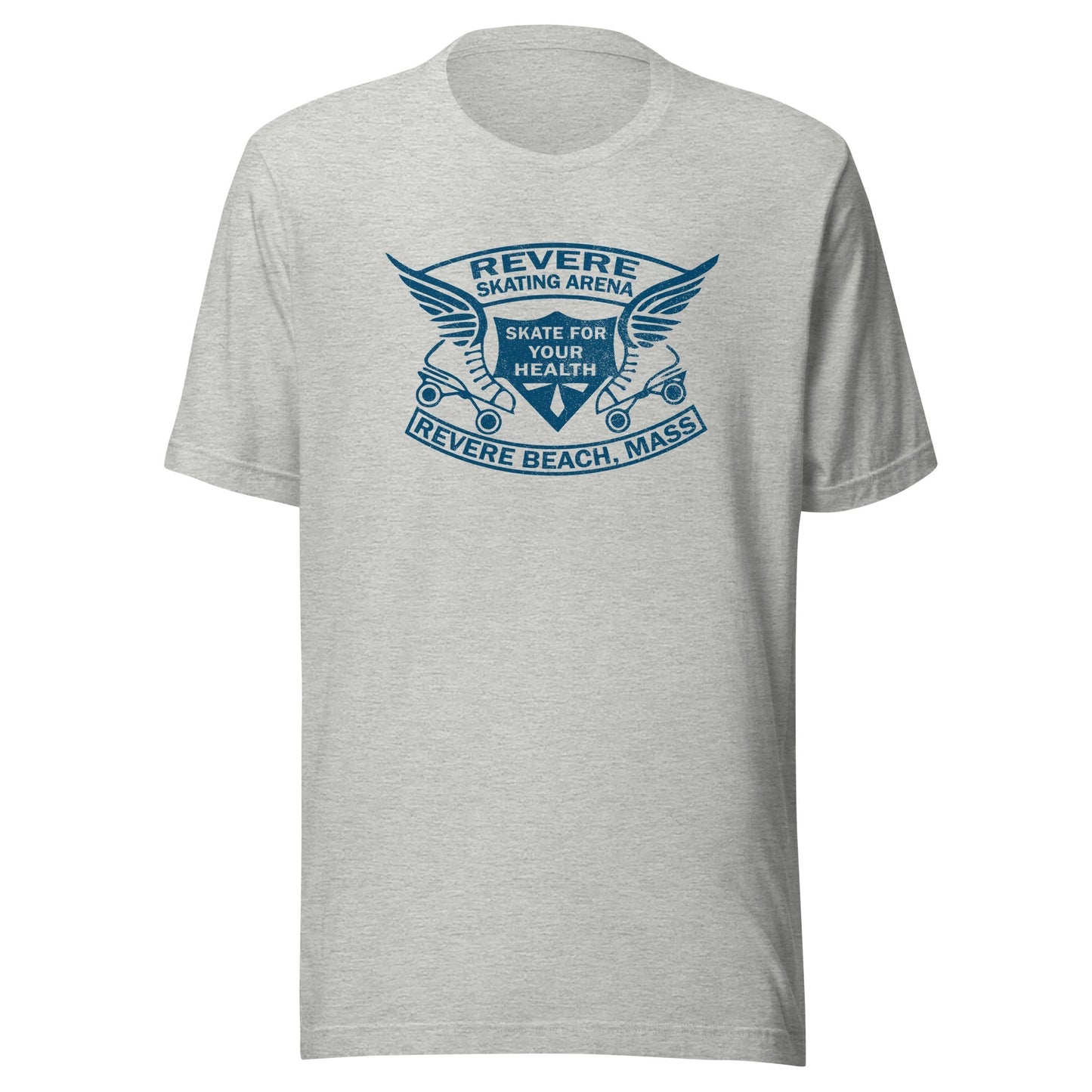 Revere Beach Retro Roller Skating T-Shirt | Vintage Mens & Womens Graphic Tee