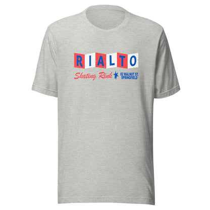 Rialto Skating Rink Retro T-Shirt - Springfield, MA | Vintage Roller Skating Tee