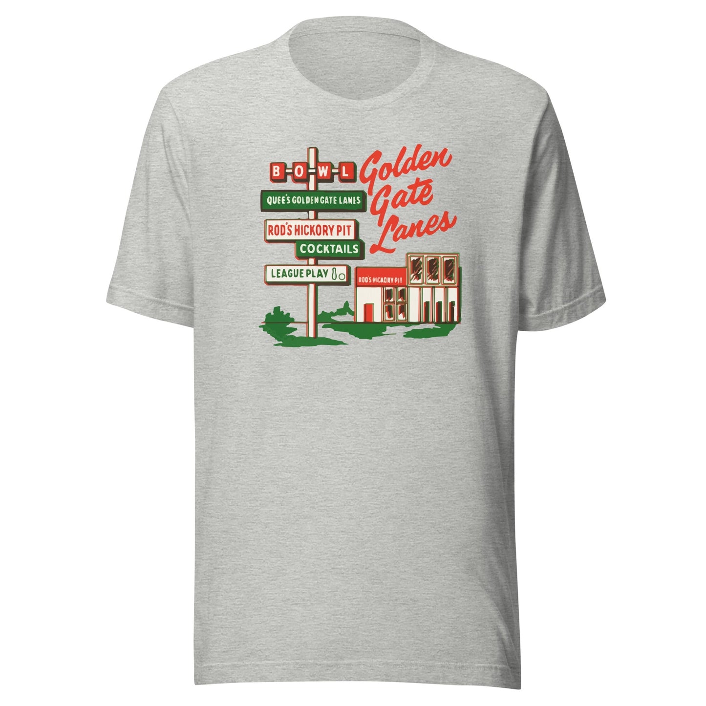 Golden Gate Lanes T-Shirt - San Francisco, CA | Retro Bowling Alley Tee