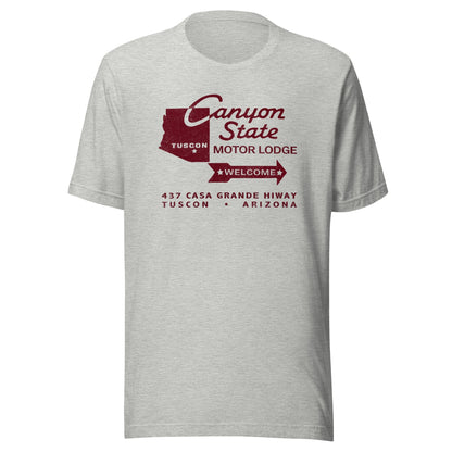 Canyon State Motor Lodge T-Shirt - Tuscon, AZ | Retro Roadside Motel Tee