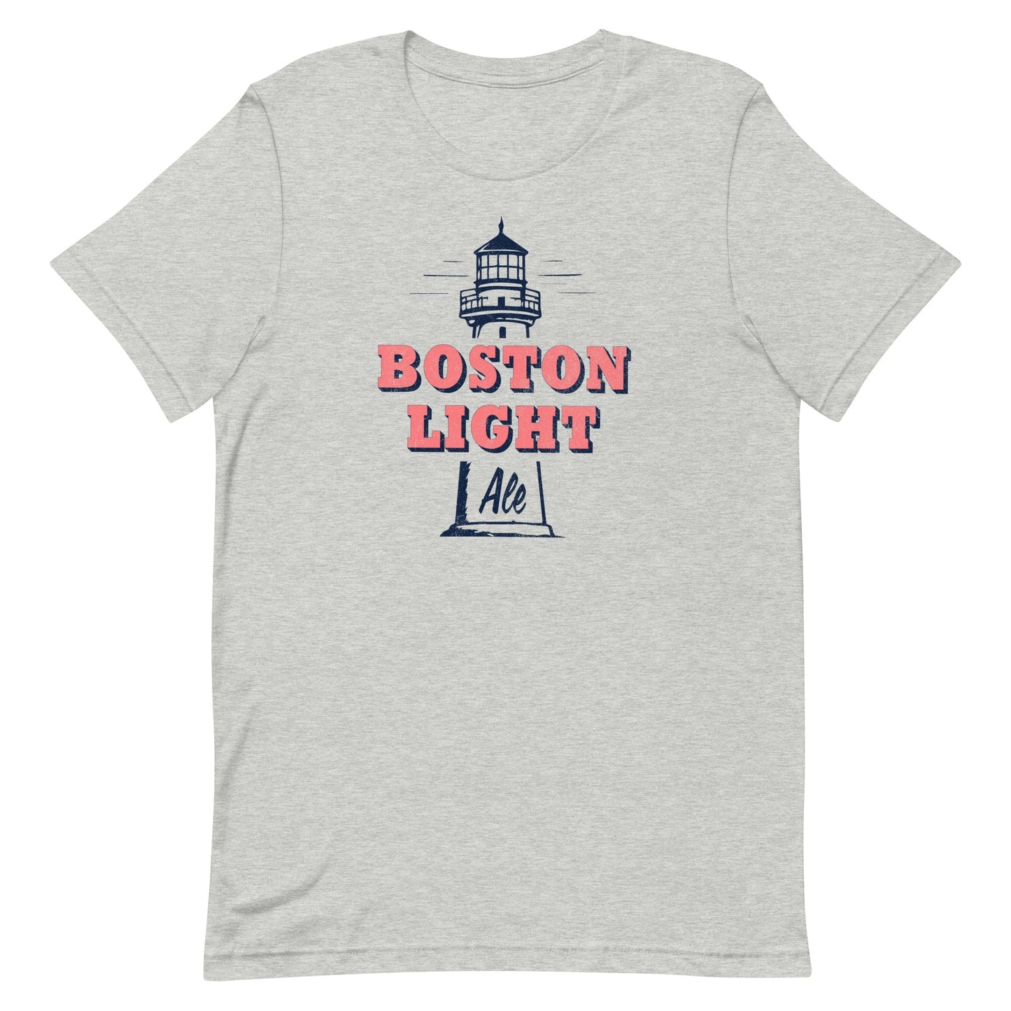 Boston Light Ale T-Shirt - Old School Boston Beer Brewery Lighthouse Tee