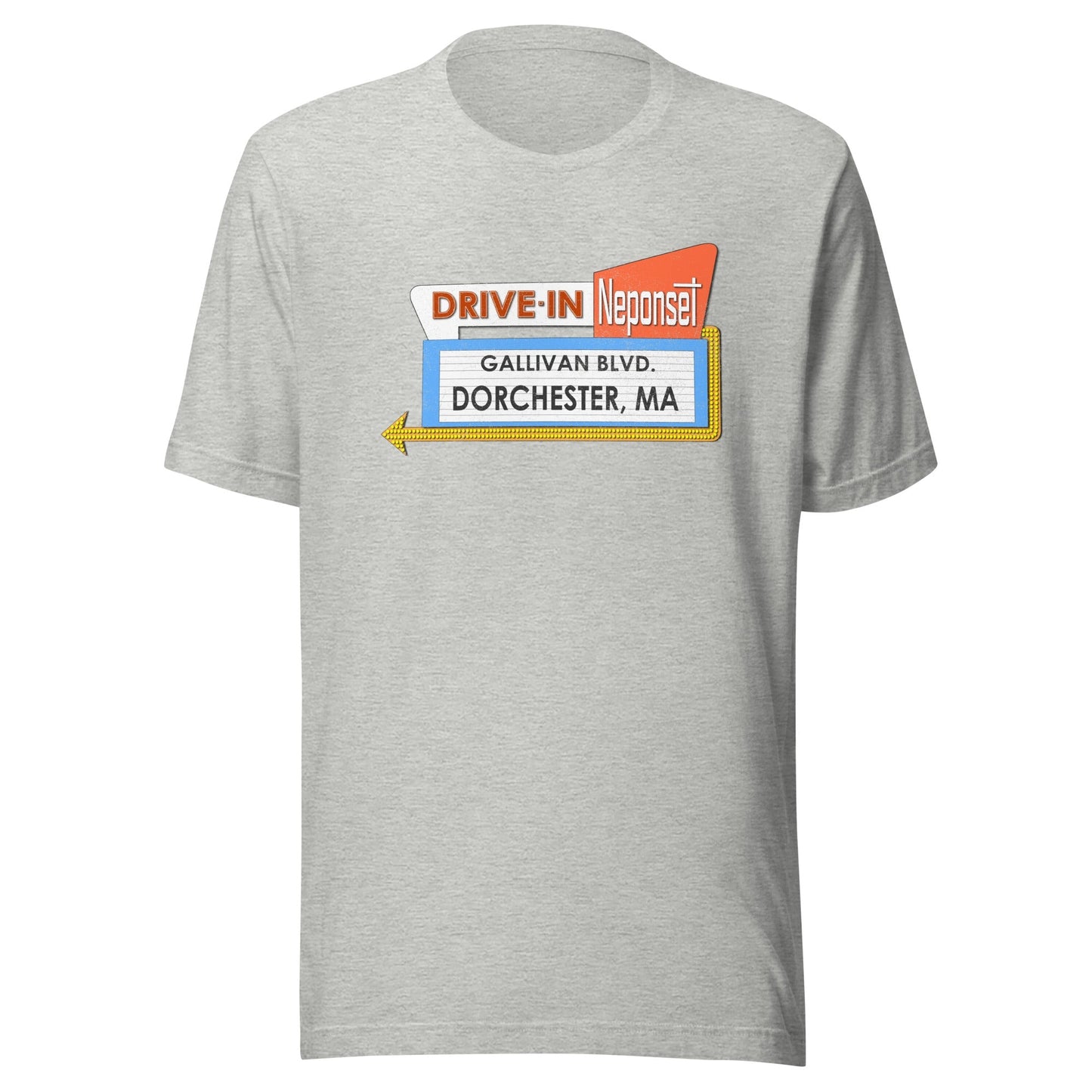 Neponset Drive-In T-Shirt - Dorchester, MA | Retro Old School Tee