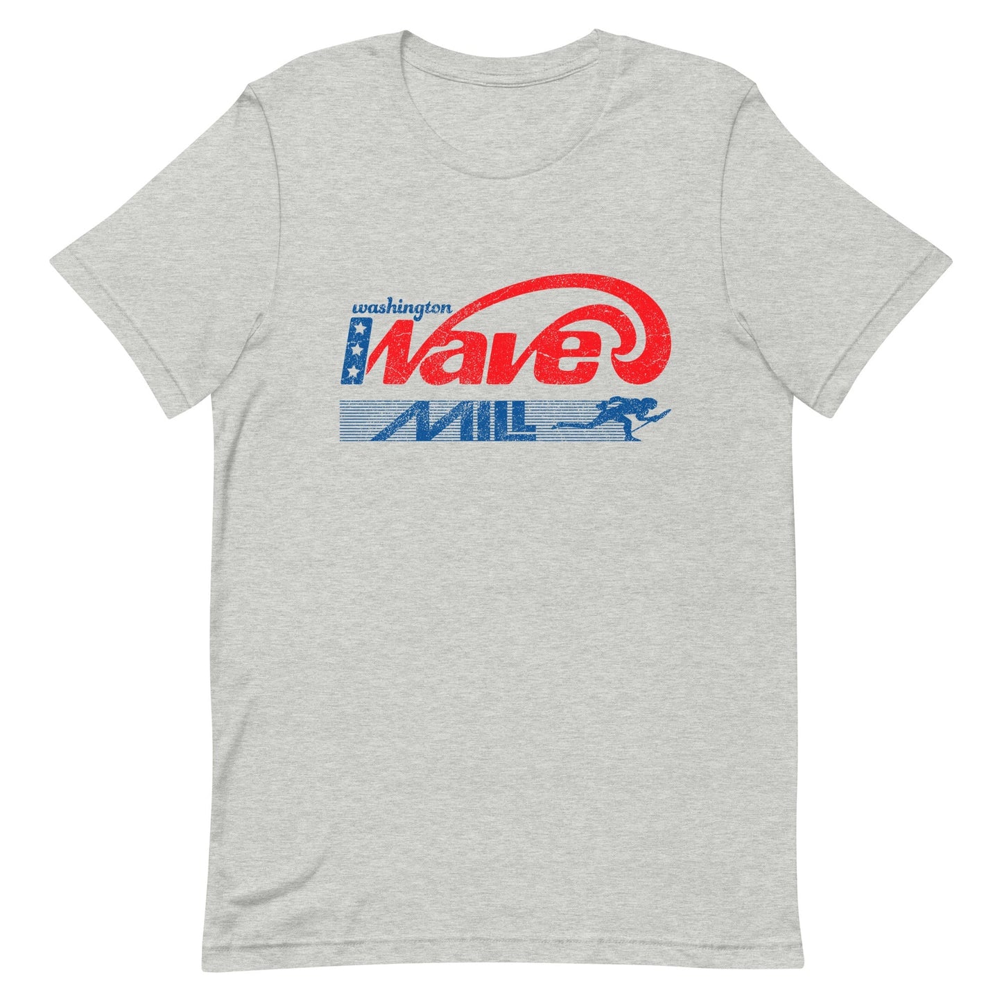 Washington Wave Lacrosse T-Shirt | Retro 80s DC MILL Tee