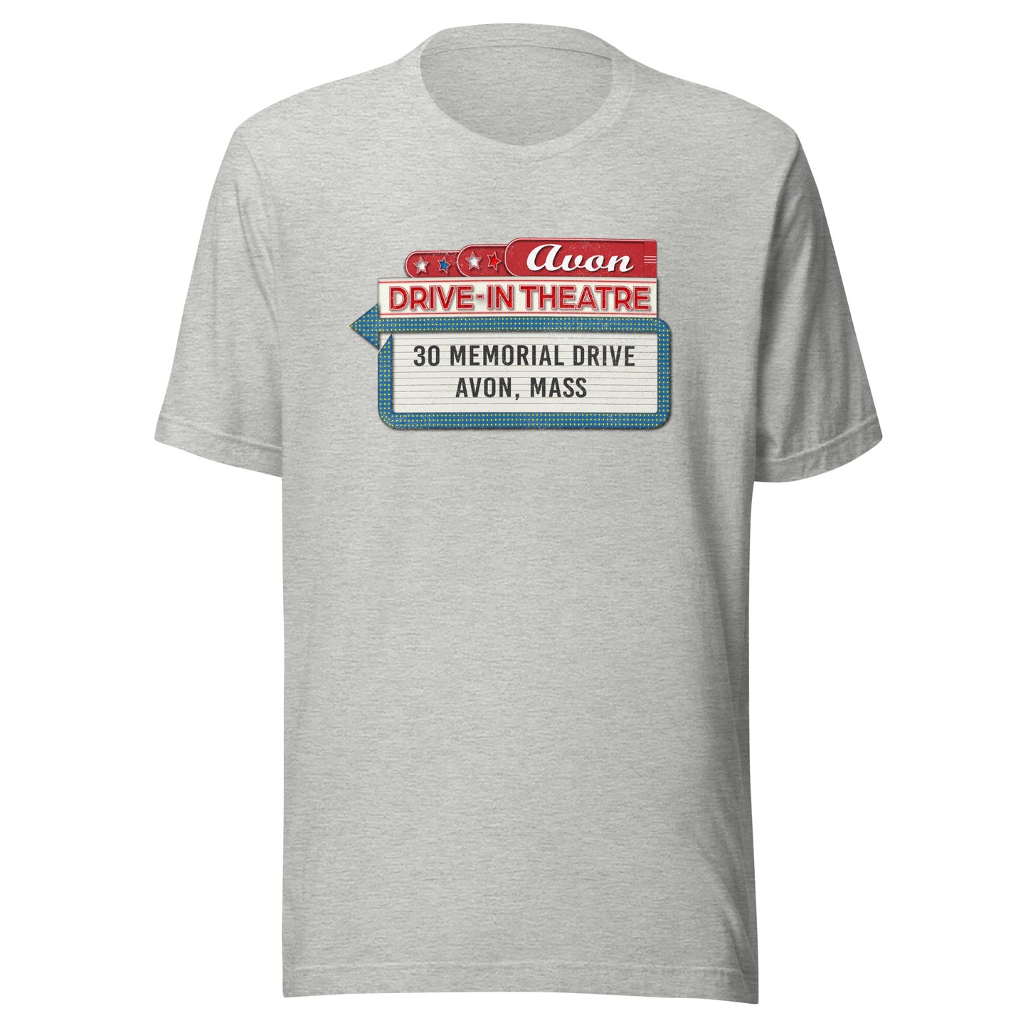 Avon Drive-In Theatre T-Shirt | Retro Massachusetts Drive-In Tee