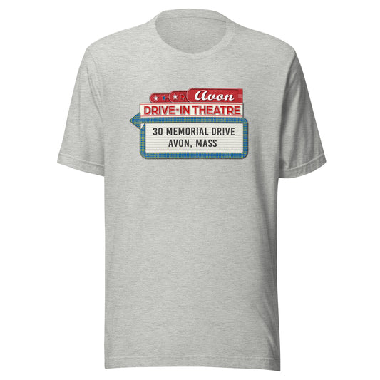 Avon Drive-In Theatre T-Shirt | Retro Massachusetts Drive-In Tee