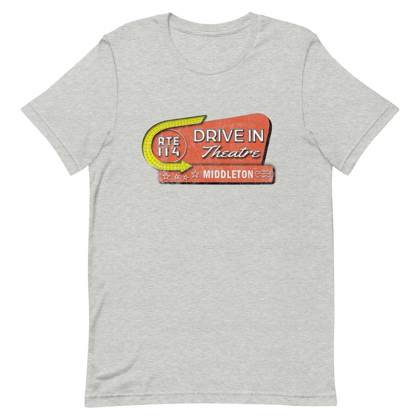 Middleton Rt 114 Drive-In T-Shirt - Middleton, MA | Retro Drive-In Tee