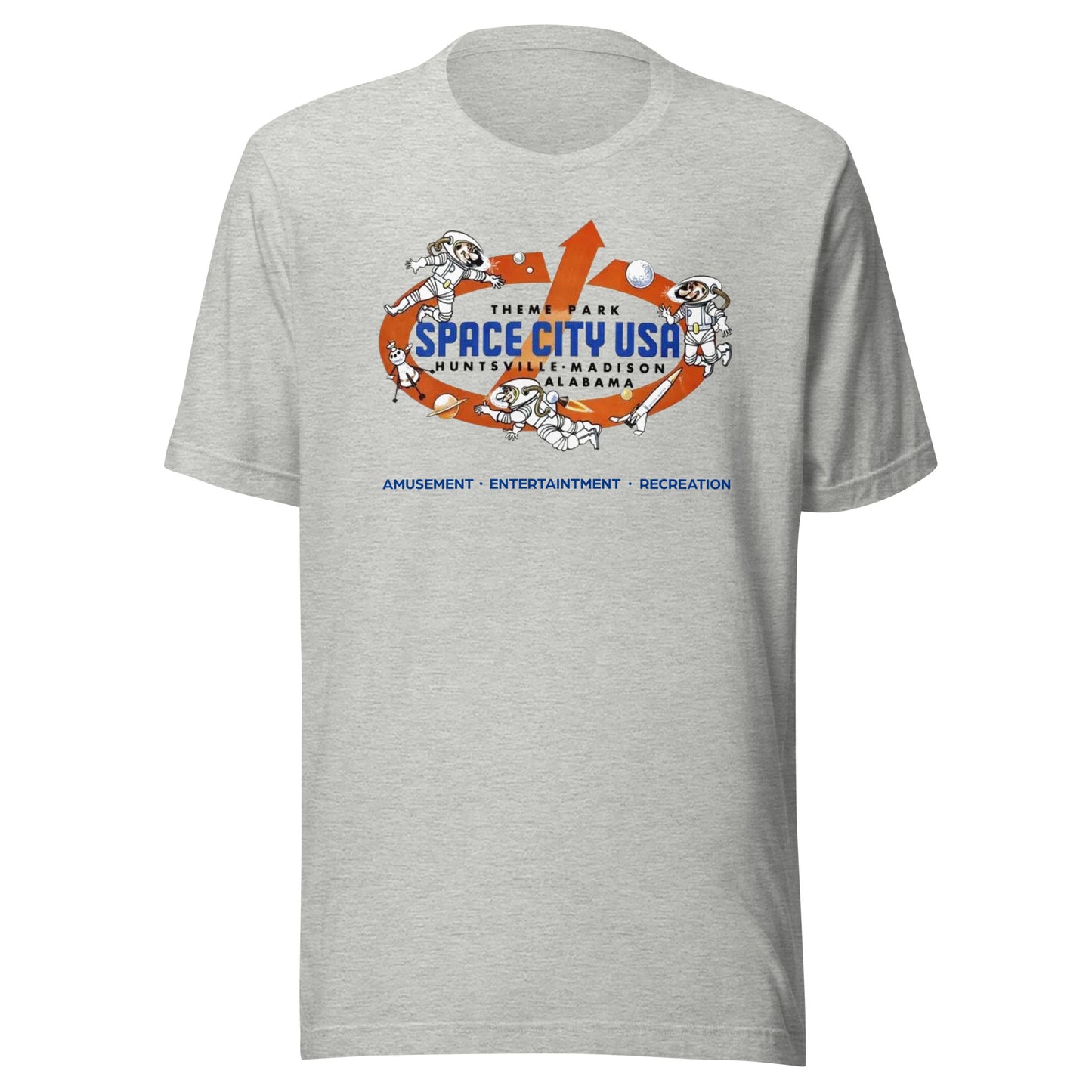 Space City USA T-Shirt - Huntsville, AL | Retro Theme Park Tee